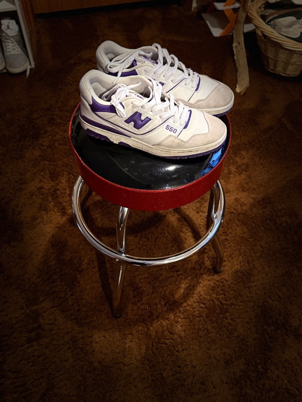New Balance 550 Purple